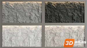 Stone Wall Skp Files
